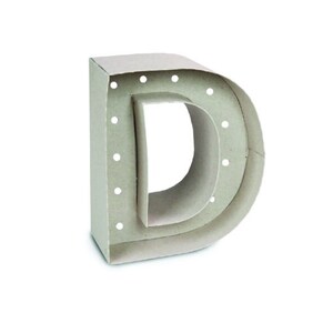 Carta 3D, Carta de marquesina, Letra D, plantilla 3D, archivos cricut svg, proyecto cricut, Silhouette svg, Cameo SVG, archivos cortados