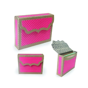 3D Box SVG, Umschlag Box, Geschenk Box Vorlage, Geschenk Box SVG, Gastgeschenk Box, geschnitten Datei für Cricut, Silhouette, svg, dxf, Digital