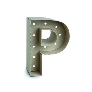 3D Letter, Marquee Letter, Letter P, 3D template, cricut svg files, cricut project, Silhouette svg, Cameo SVG, cut files