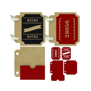 アルバム svg、ミニアルバム、スクラップブック svg、ポケットページ、ジャーナル、Cricut 用カットファイル、シルエット、svg、dxf、スクラップブッキング、クリエイティブアルバム