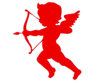 Cupid svg, Cupid clipart, Kawaii Cupid, Vector Art, Cut files for Cricut, for Silhouette, sticker svg, angel with bow and arrow, digital