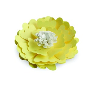 3d paper flower svg, flower template, paper flower svg, 3d paper flower, Cut Files, PNG, DXF, svg, for silhouette, for cricut, digital