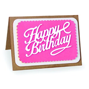 3D Greeting Card, Cut file for silhouette, for Cricut, Layered Card SVG, PNG, SVG, dxf, Folded Card, Card Template, Birthday Card