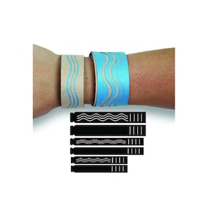 Bracelet Svg, Paper Bracelet, cuff bracelet, bracelet template, pattern, svg, dxf, cut file, Cricut, Silhouette, digital