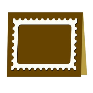 3D Greeting Card, Cut file for silhouette, for Cricut, Layered Card SVG, PNG, SVG, dxf, Place Card, folded card, Card Template