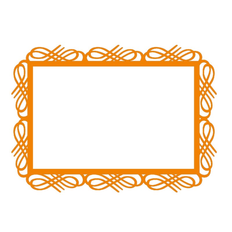 Intricate Frame - Etsy