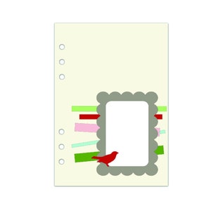 Strona planera, strona albumu, układ albumu, szablon albumu, SVG, PNG, dxf, plik do cięcia dla Cricut, sylwetka, Cameo