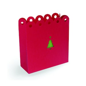 Weihnachten Geschenktüte, Gunst Tasche, Gunst Tasche Vorlage, Papiertüte, svg, dxf, geschnitten Dateien für Cricut, Silhouette, Party Bag, Geschenktüte svg