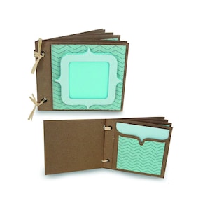 Album svg, Pocket album, Mini album, Creative Album, Cut files for Cricut, Silhouette, svg, dxf, scrapbooking, Photo Album