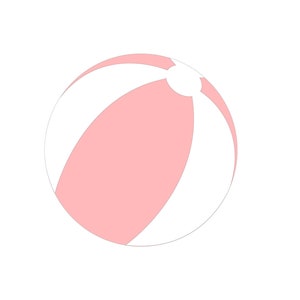Beach Ball svg, Beach ball clipart, cut file, Cricut, Cameo, silhouette, svg, dxf, Vector Art, Instant download