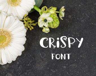CG Crispy Font