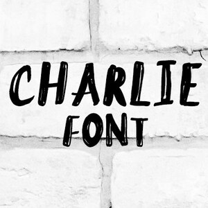 CG Charlie Schriftart, Cricut Fonts, Silhouette Fonts, Craft Fonts, Procreate Fonts, Canva Fonts, Handgeschriebene Schriftarten, kommerzielle Nutzung Schriftarten, Text