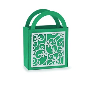 Filigrane Tasche, Gunst Tasche, Gunst Tasche Vorlage, Papiertüte, svg, dxf, geschnitten Dateien für Cricut, Silhouette, Party Tasche, Geschenk Tasche svg