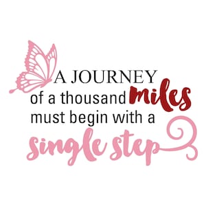 A little Smile svg, Quote SVG, Saying SVG, Cut Files for Silhouette, Inspirational Quote, Quote Clipart, for Cricut