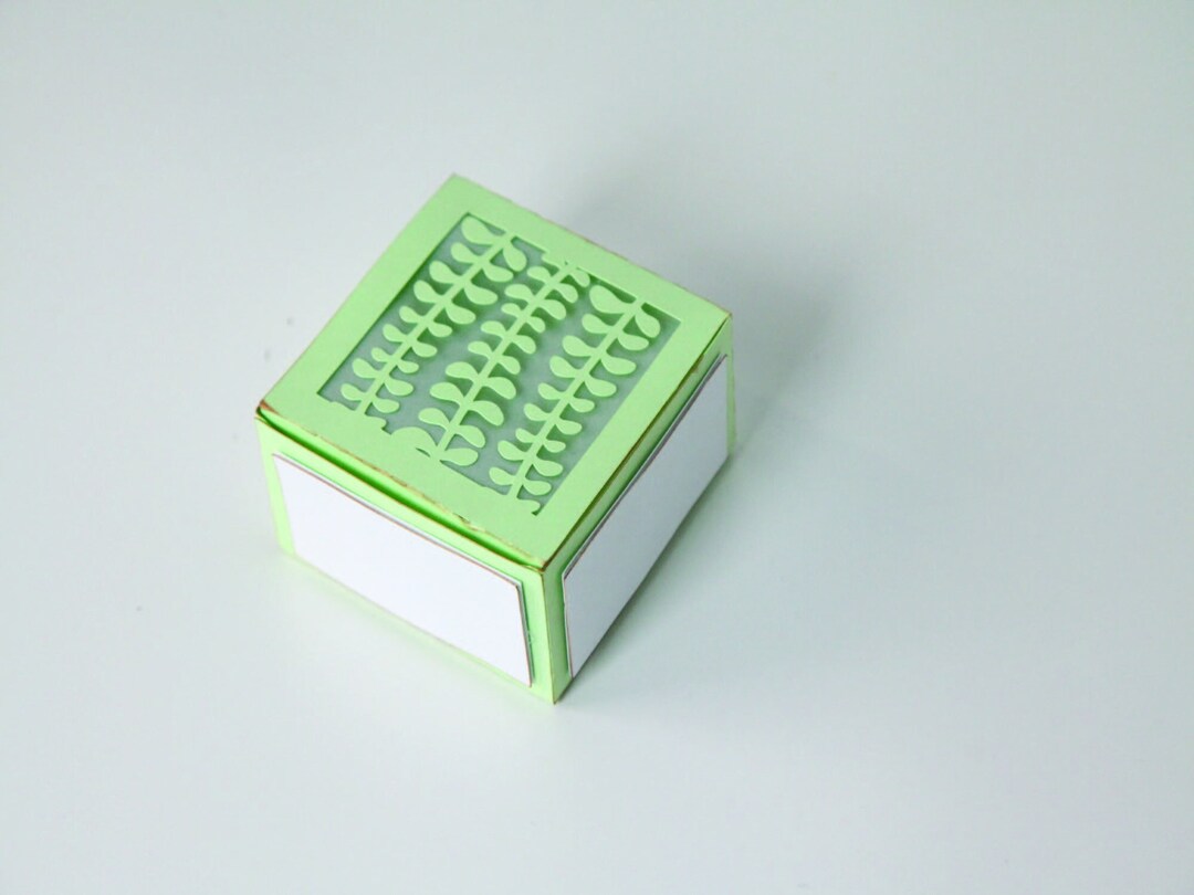 3D Box Svg, Flip Top Box, Box Template, Packaging Box Svg, Cut Files