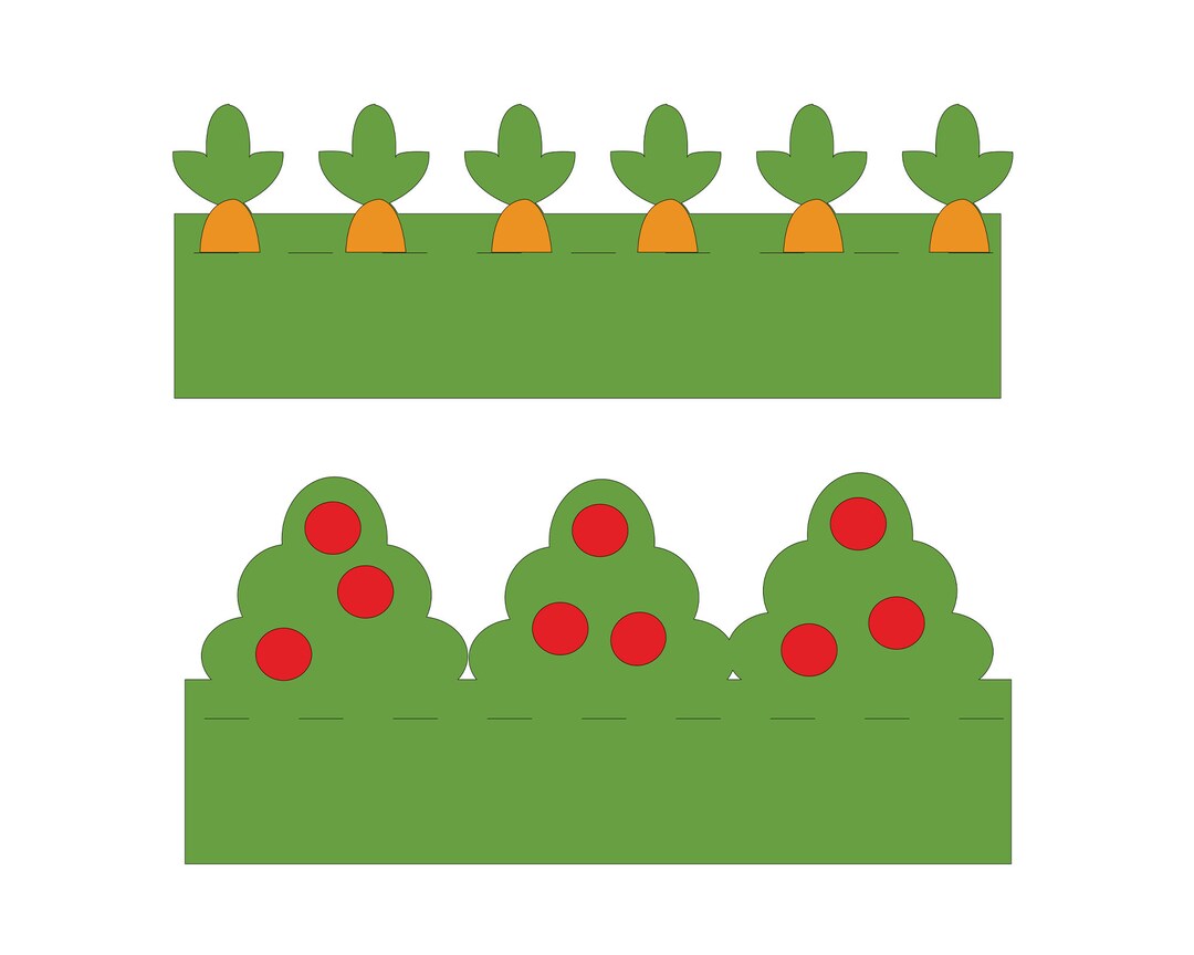 3d Bush Paper Bush Digital File Instant Download Svg Etsy