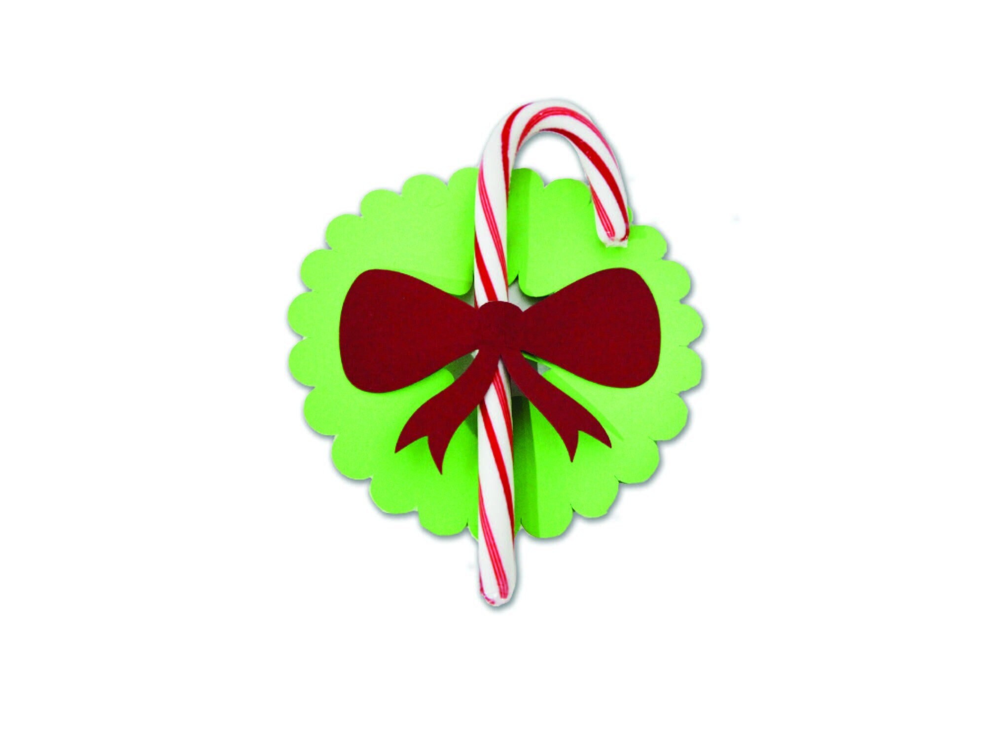 Candy Cane Holder Svg, Christmas Lollipop Holder, Wreathe, Candy Cane