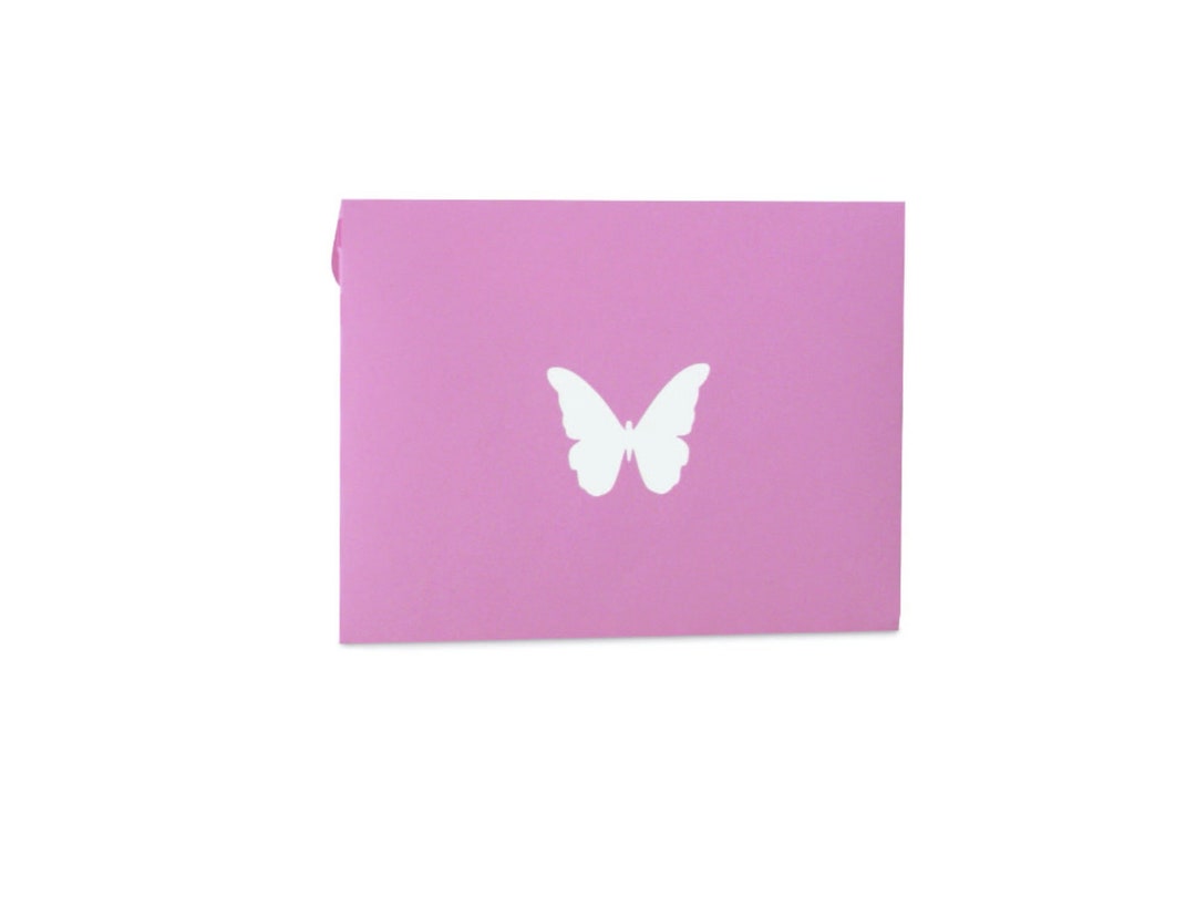 A2 Envelope Svg, Butterfly Envelope, Cut File for Cricut, Silhouette