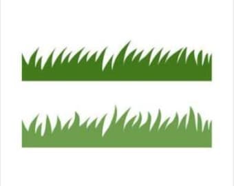 Grass SVG, Grass, Bush, Cut file for Cricut, silhouette, Grass Clipart, Clipart, svg, dxf, png