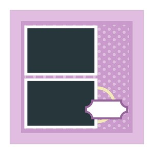 Digital Scrapbook page, Scrapbook Layout, 12x12 Scrapbook, Scrapbook template, SVG, PNG, dxf, Cut file for Silhouette, for Cricut, diy