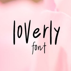 Cg Loverly Font, Cricut Fonts, Silhouette Fonts, Craft Fonts, Procreate Fonts, Canva Fonts, Handgeschriebene Schriftarten, kommerzielle Nutzung Schriftarten, Text