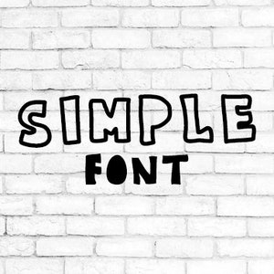 Cricut Fonts, Silhouette Fonts, Craft Fonts, Procreate Fonts, Canva Fonts, Handwritten Fonts, Commercial Use Fonts, Text