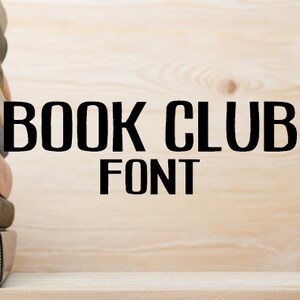 CG Book Club Font, Cricut Fonts, Silhouette Fonts, Craft Fonts, Procreate Fonts, Canva Fonts, Handwritten Fonts, Commercial Use Fonts, Text