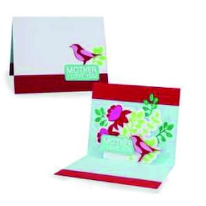 Pop up card, cute card, pop up card template, Cut file for Cricut, Silhouette, template, svg, dxf, flowers, Mother's Day Card