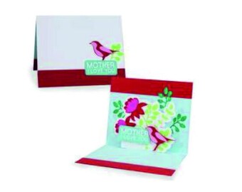 Pop up card, cute card, pop up card template, Cut file for Cricut, Silhouette, template, svg, dxf, flowers, Mother's Day Card