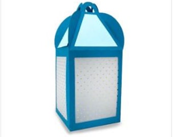 Medium Vellum Lantern, Paper Cut Lamp, Paper Cutting Template, Lantern SVG, DIY Paper Lanterns, for silhouette, for cricut, candle holder