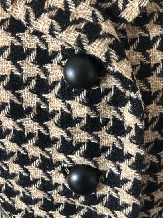 Vintage 50s/60s houndstooth skirt suit - image 8