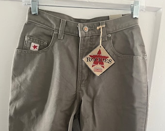 DEADSTOCK vintage Rockies vaqueros mom de talle alto