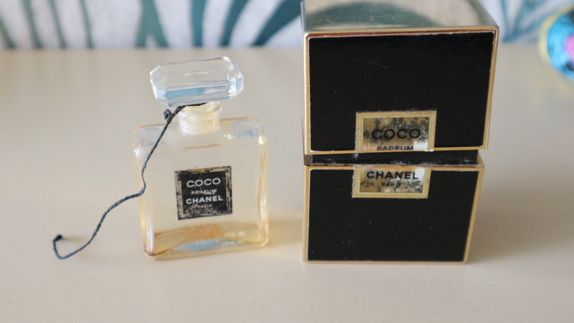 Bottle Perfume Coco Chanel N5 Crystal Box 15ml Empty 