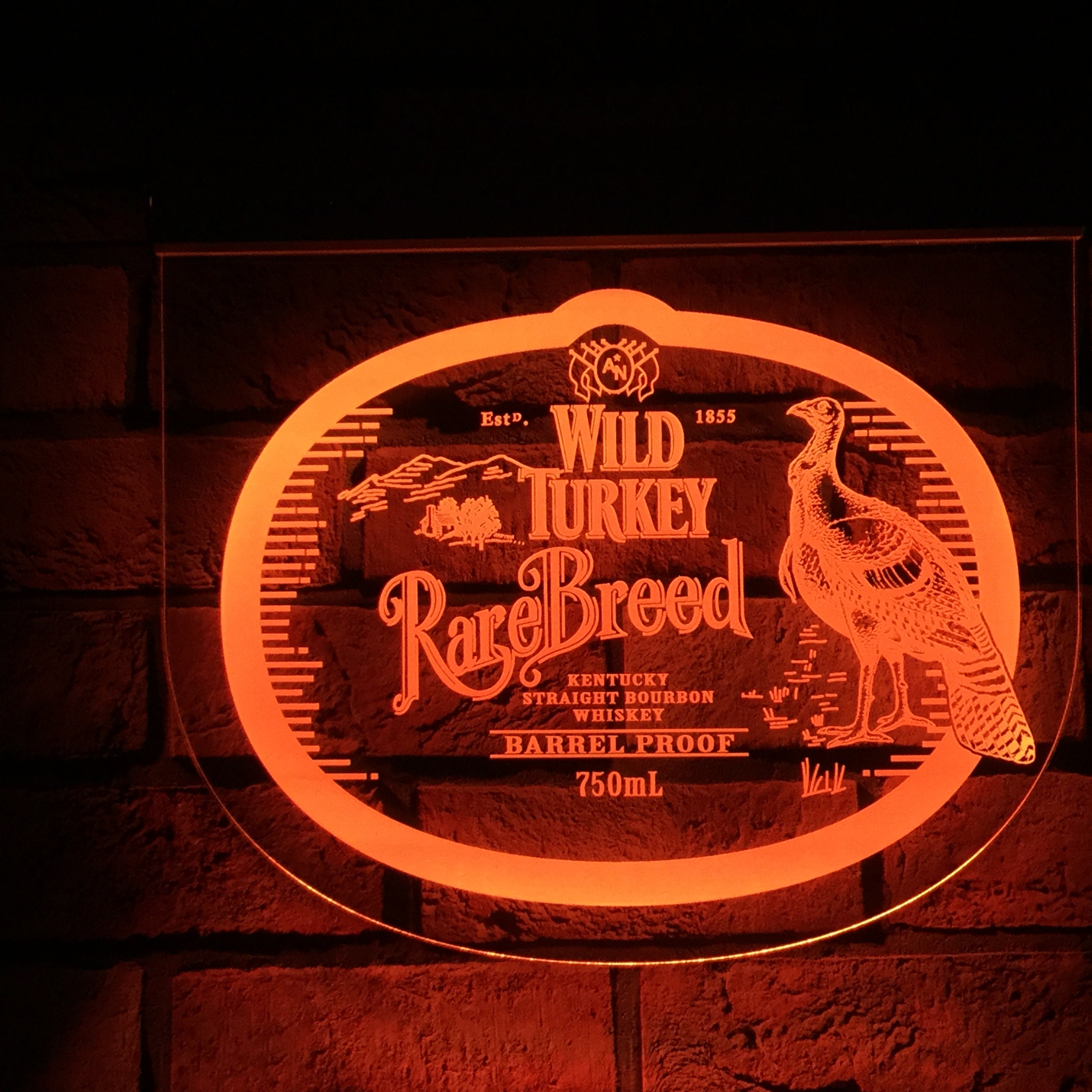 WILD TURKEY LED額縁タイプ 非売品