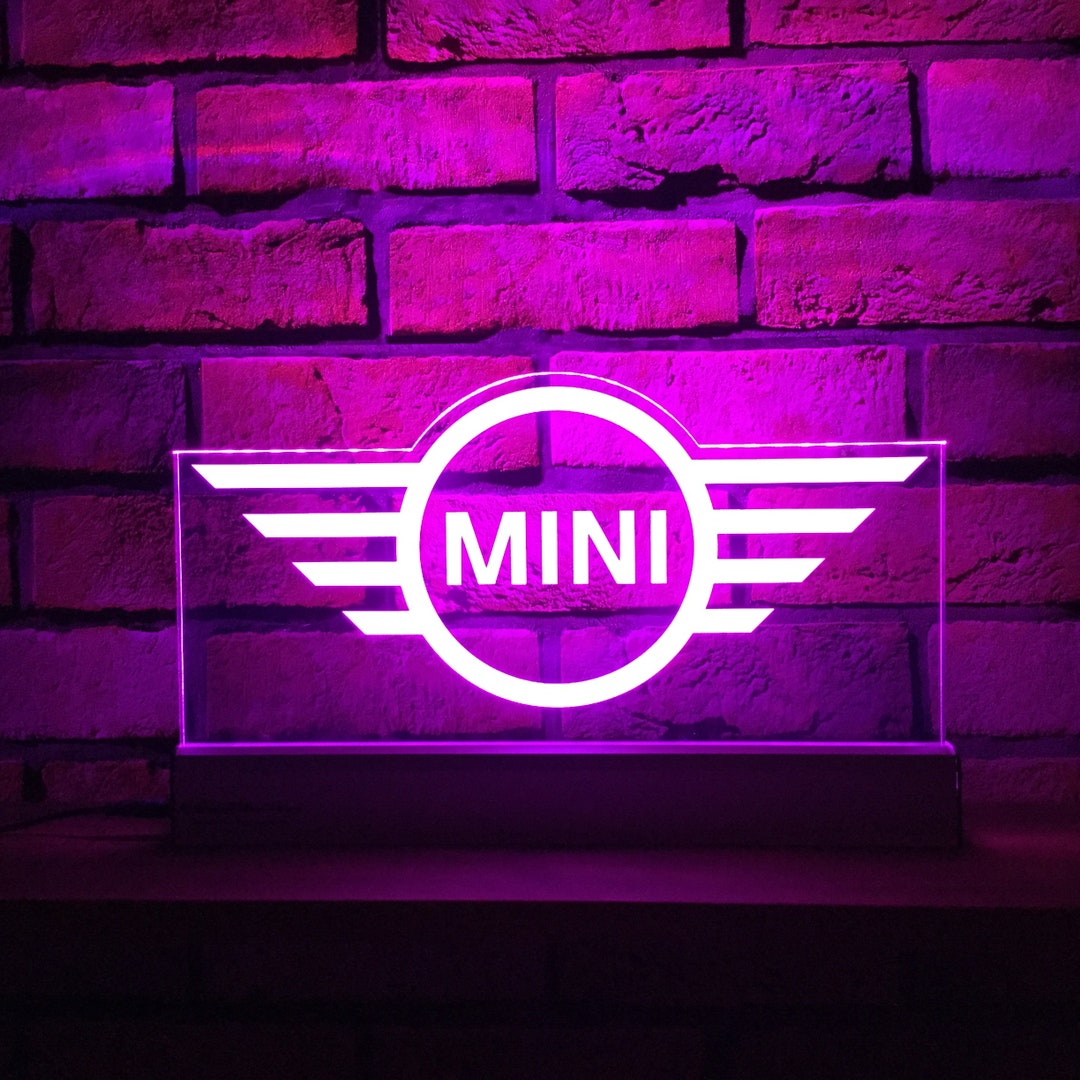 Mini Logo RGB LED Acrylic Sign LED Bar Sign Rgb Led Sign Mini Logo Sign ...