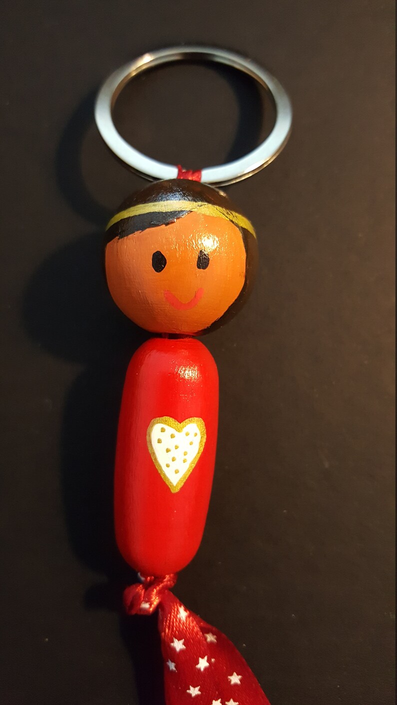 Keychain Doll Bag Charm Pendant Etsy