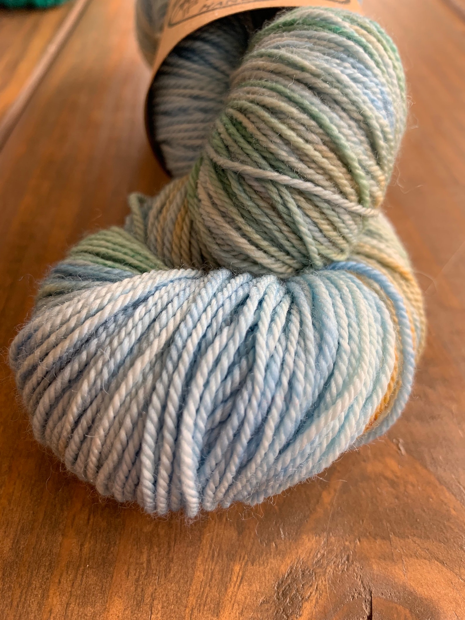 Hand Dyed Superwash Merino Wool Yarn Etsy