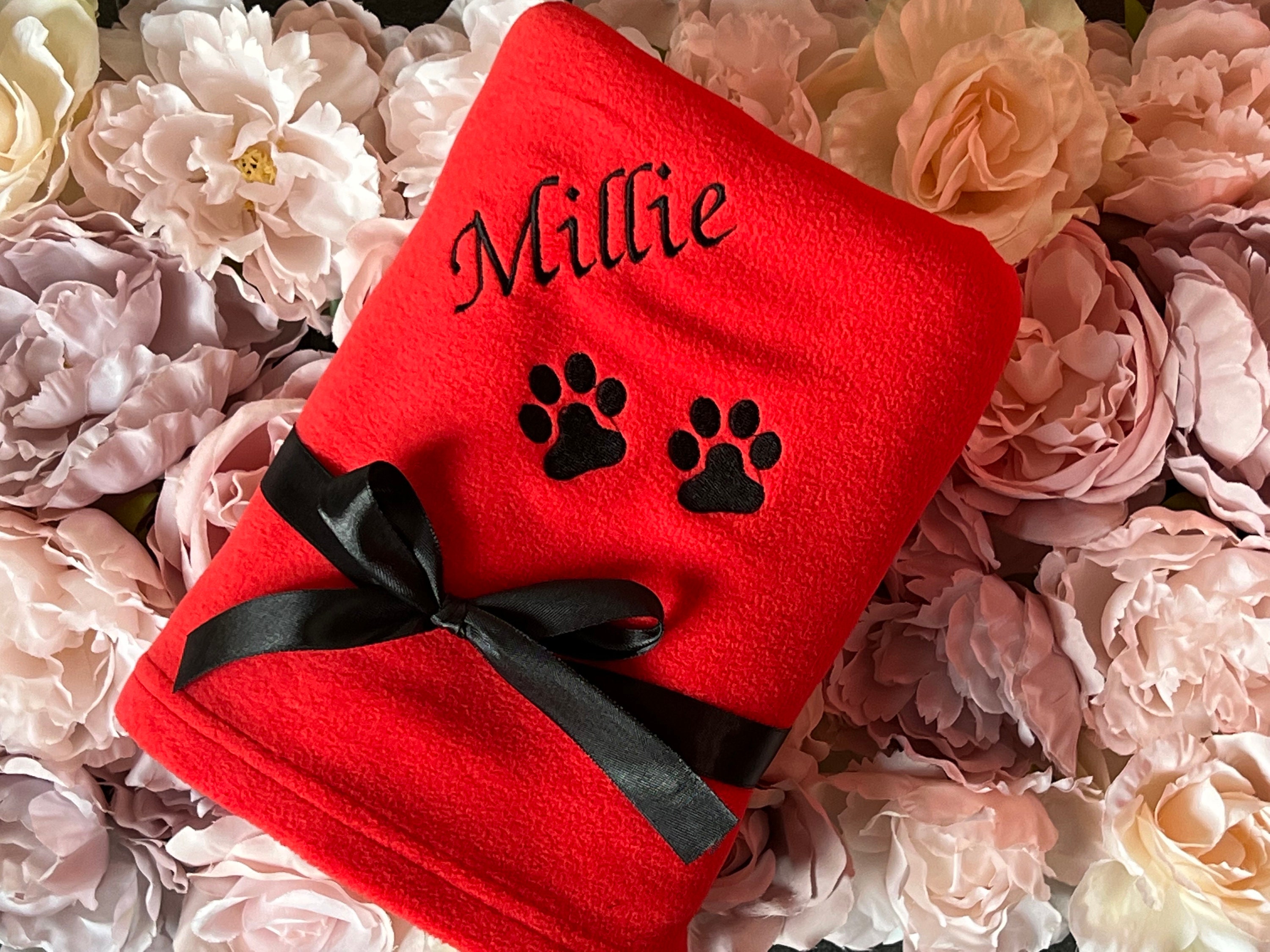Personalised Dog Blanket Etsy UK