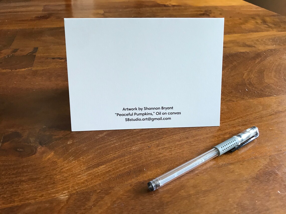 5x7 Blank Cards featuring Original Artwork Set of 5 Etsy