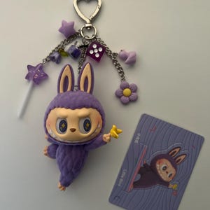 Yoga labubu keychain - Etsy 日本