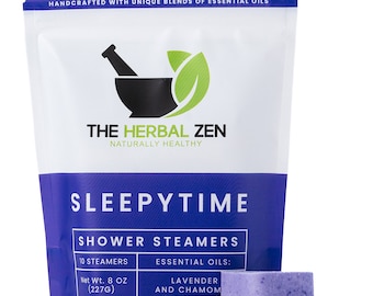 Sleepytime Shower Steamer Aromatherapy | Self Care Gift | Shower Bomb | Spa Gift for Her | Lavender Shower | Mothers Day Gift | Shower Tab