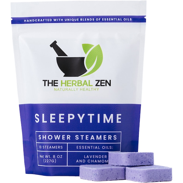 Sleepytime Shower Steamer Aromatherapy | Self Care Gift | Shower Bomb | Spa Gift for Her | Lavender Shower | Mothers Day Gift | Shower Tab