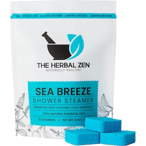 Sea Breeze Essential Oil Shower Steamer | Shower Bomb | Aromatherapy Shower | Self Care Gift | Shower Fizzy | Spa Day Gift | Birthday Gift