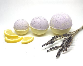 Stress Away Bath Bomb | Natural Bath Bombs | Gift Women | Bath Bomb Gift Set | Bath Bomb Set | Lush Bath Bomb | Handmade Bath Bomb