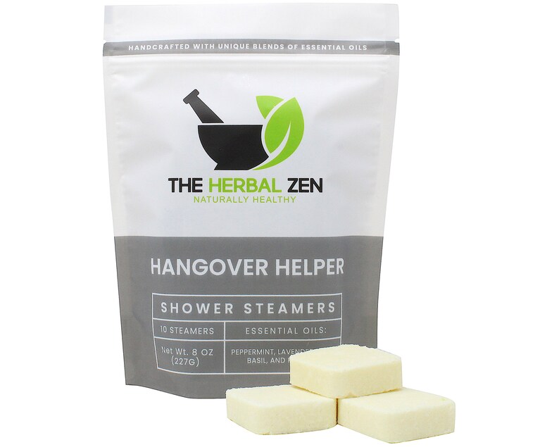 Hangover Helper Shower Steamers With Essential Oils Etsy