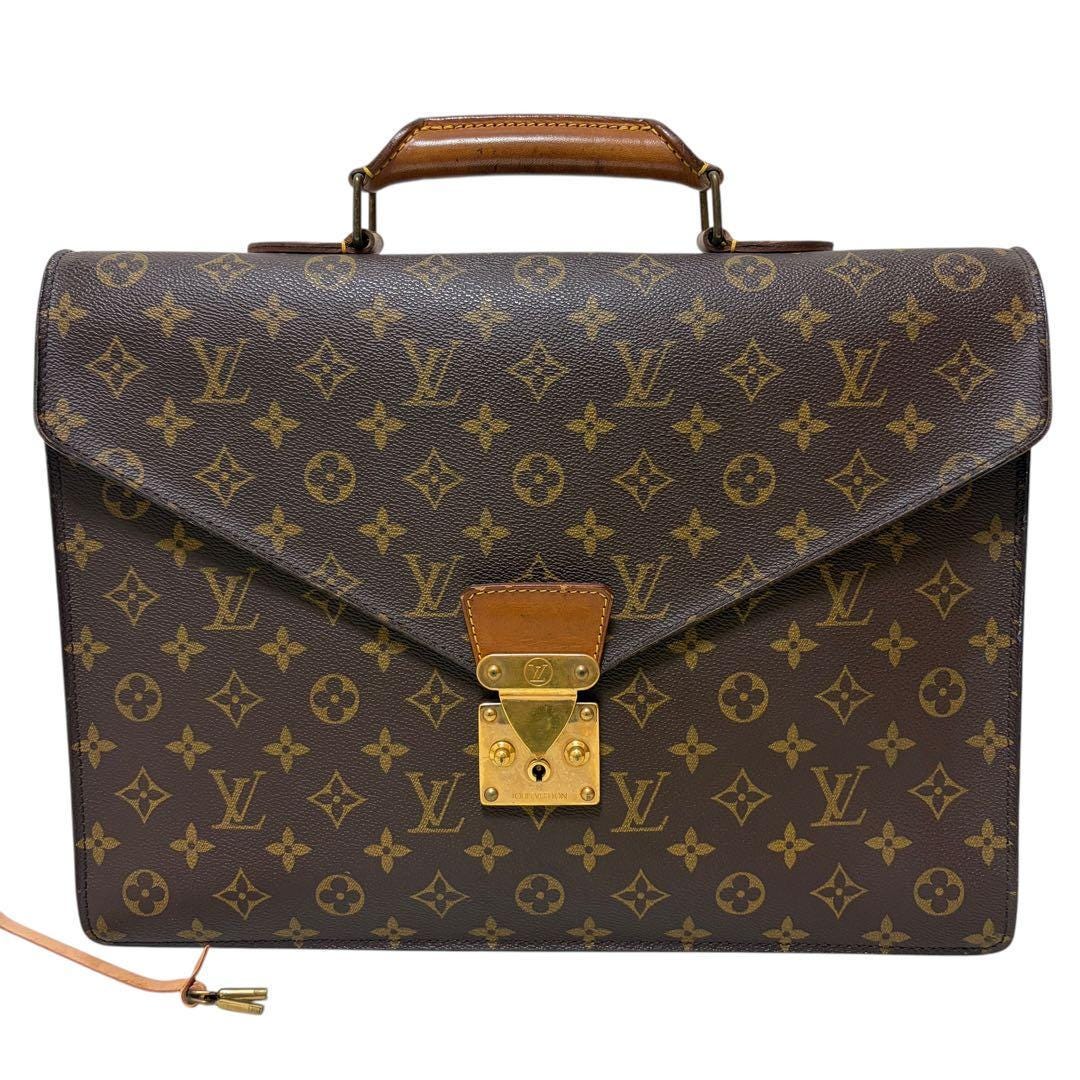 Louis Vuitton モノグラム ブリーフケース 中古・古着通販】LOUIS VUITTON (ルイ ヴィトン) ブリーフケース