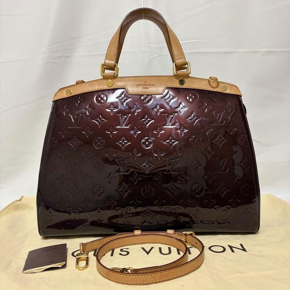 LOUIS VUITTON Monogram Vernis Blair MM Hand Bag 2way M91619 Auth