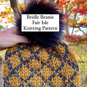 Bridle Beanie Knitting Pattern