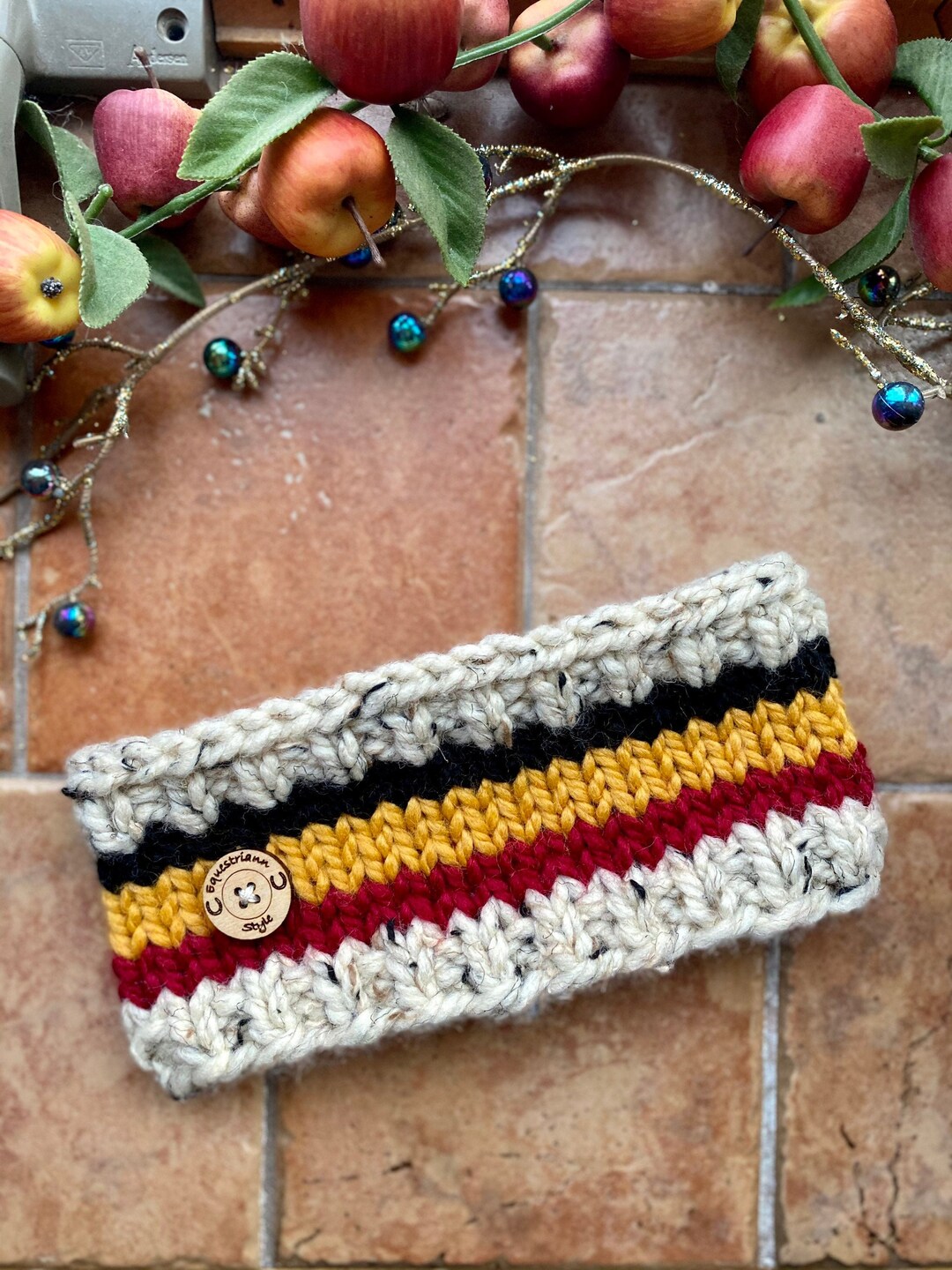 NewMarket Witney Knit Diadema / Calentador de orejas / Etsy España