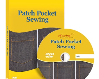 Patch Pocket Sewing Video Lesson on DVD